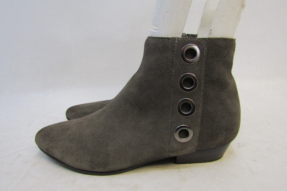 Van Eli Womens Size 6.5 M Brown Suede Zip Fashion Ankle Boots